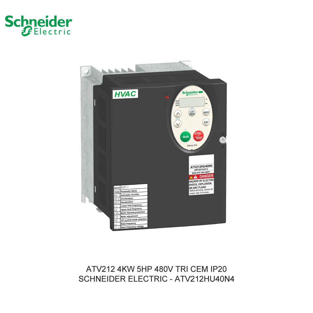 ATV212 4KW 5HP 480V TRI CEM IP20