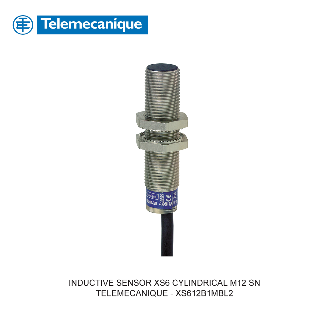 INDUCTIVE SENSOR XS6 CYLINDRICAL M12 SN