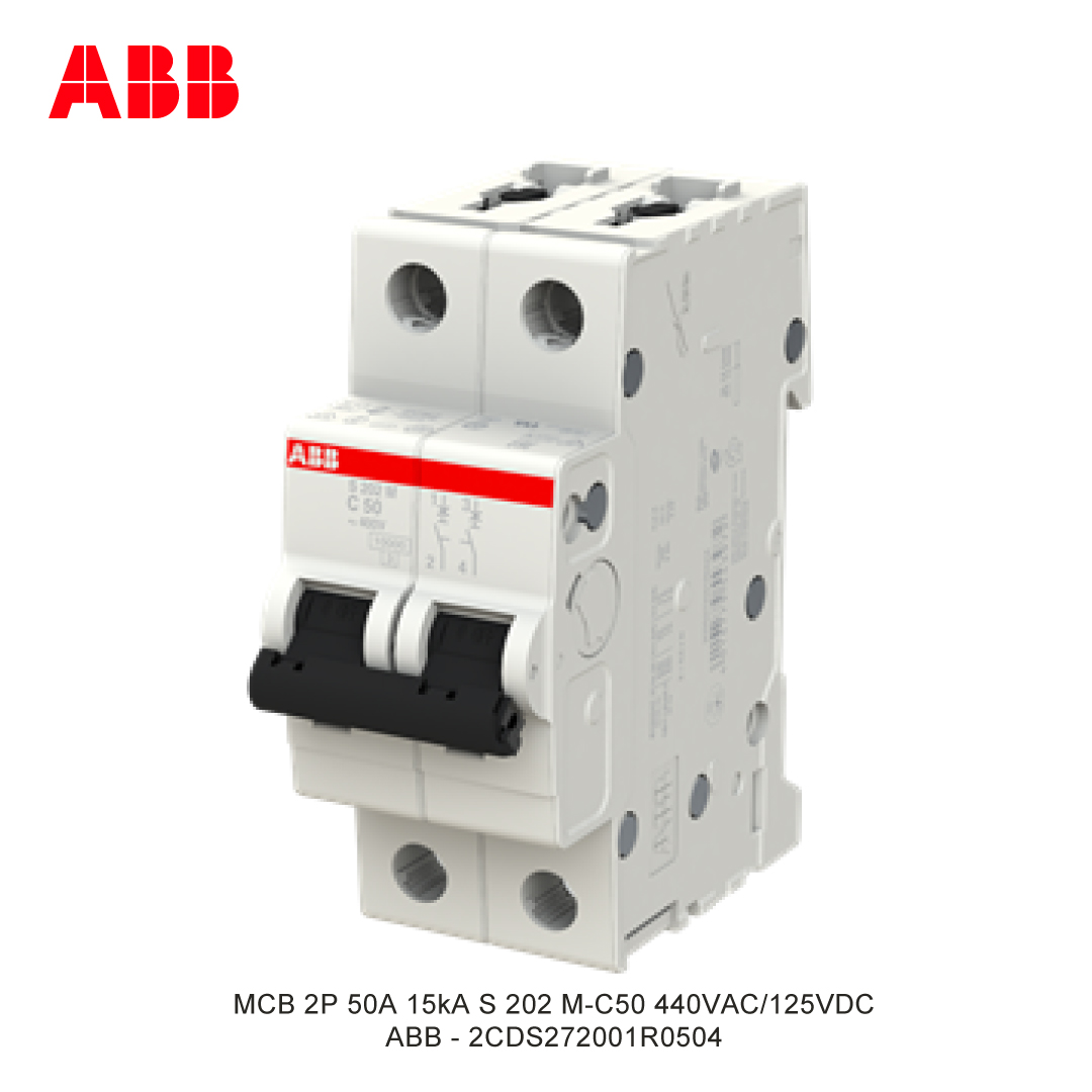 MCB 2P 50A 15kA KURVA C