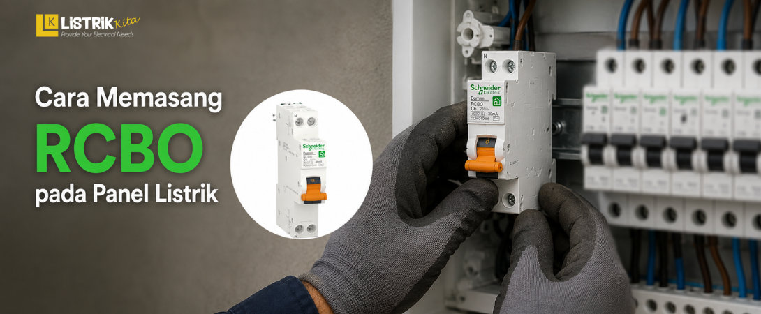 Cara Memasang RCBO pada Panel Listrik