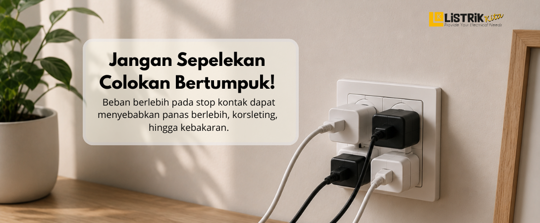 Risiko Colokan Bertumpuk dan Cara Mencegahnya