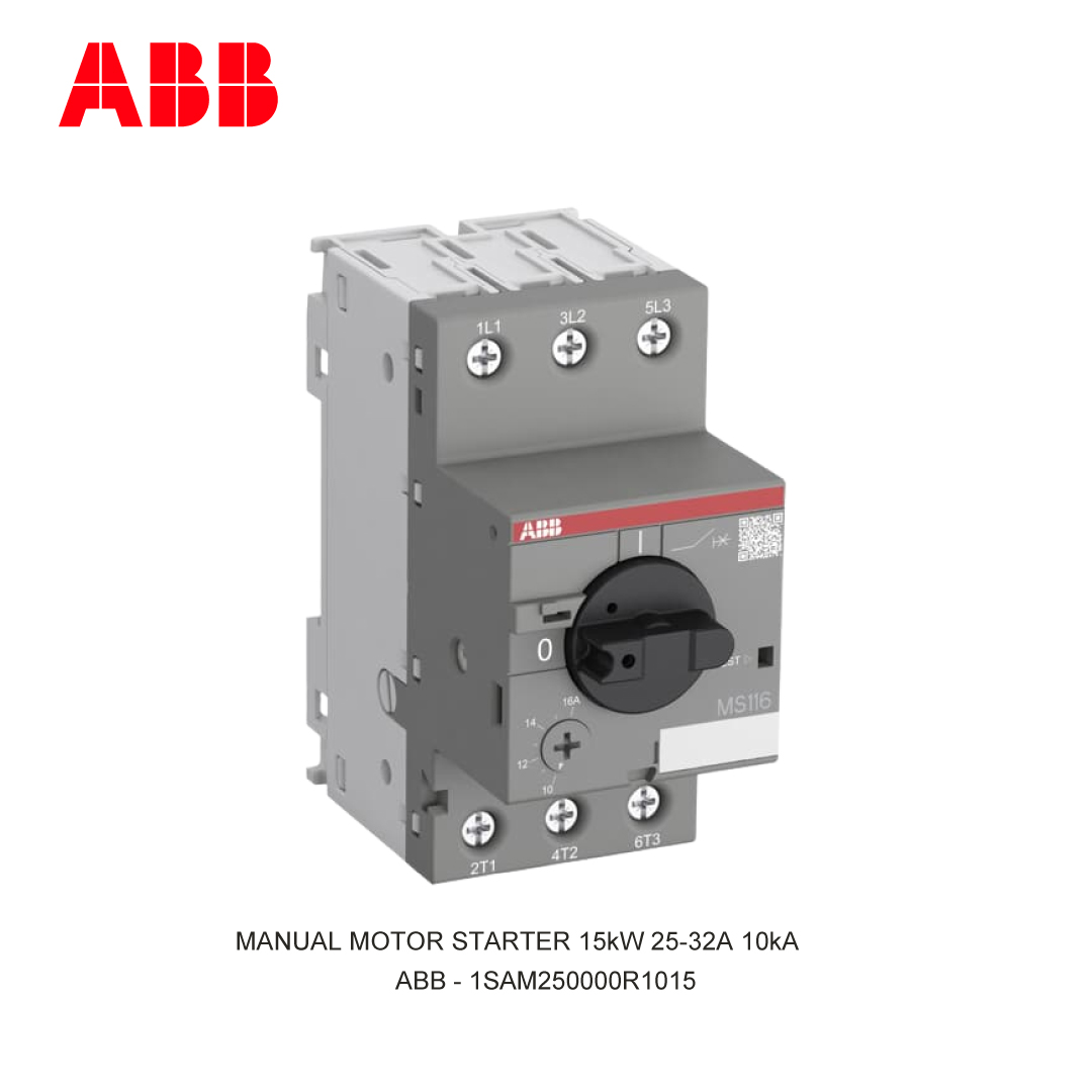 MANUAL MOTOR STARTER 15kW 25-32A 10kA