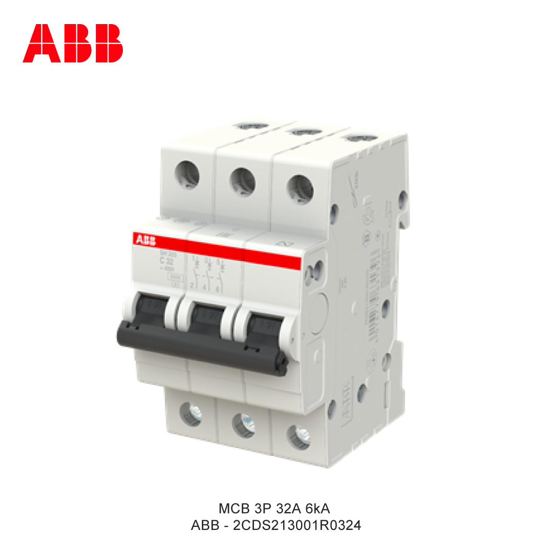 MCB 3P 32A 6kA KURVA C