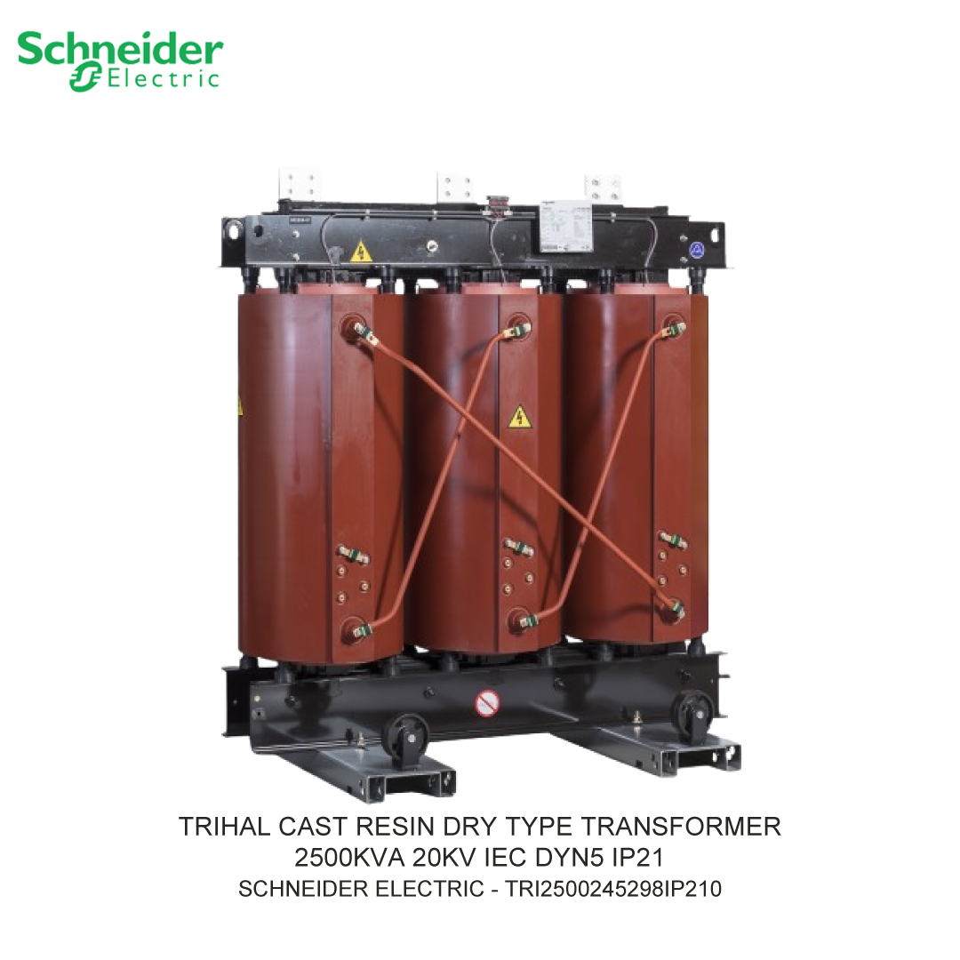 TRIHAL CAST RESIN DRY TYPE TRANSFORMER 2500KVA 20KV IEC DYN5 IP21