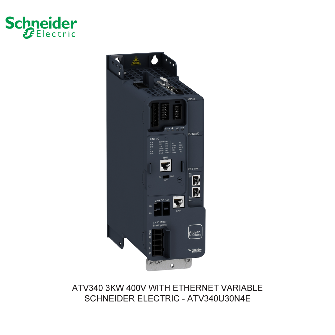 ATV340 3KW 400V WITH ETHERNET VARIABLE