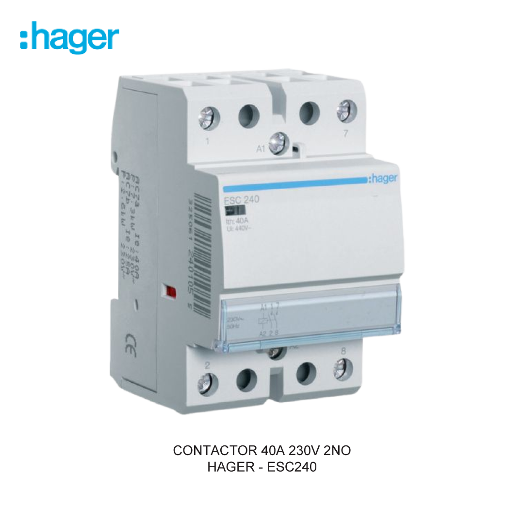 CONTACTOR 40A 230V 2NO