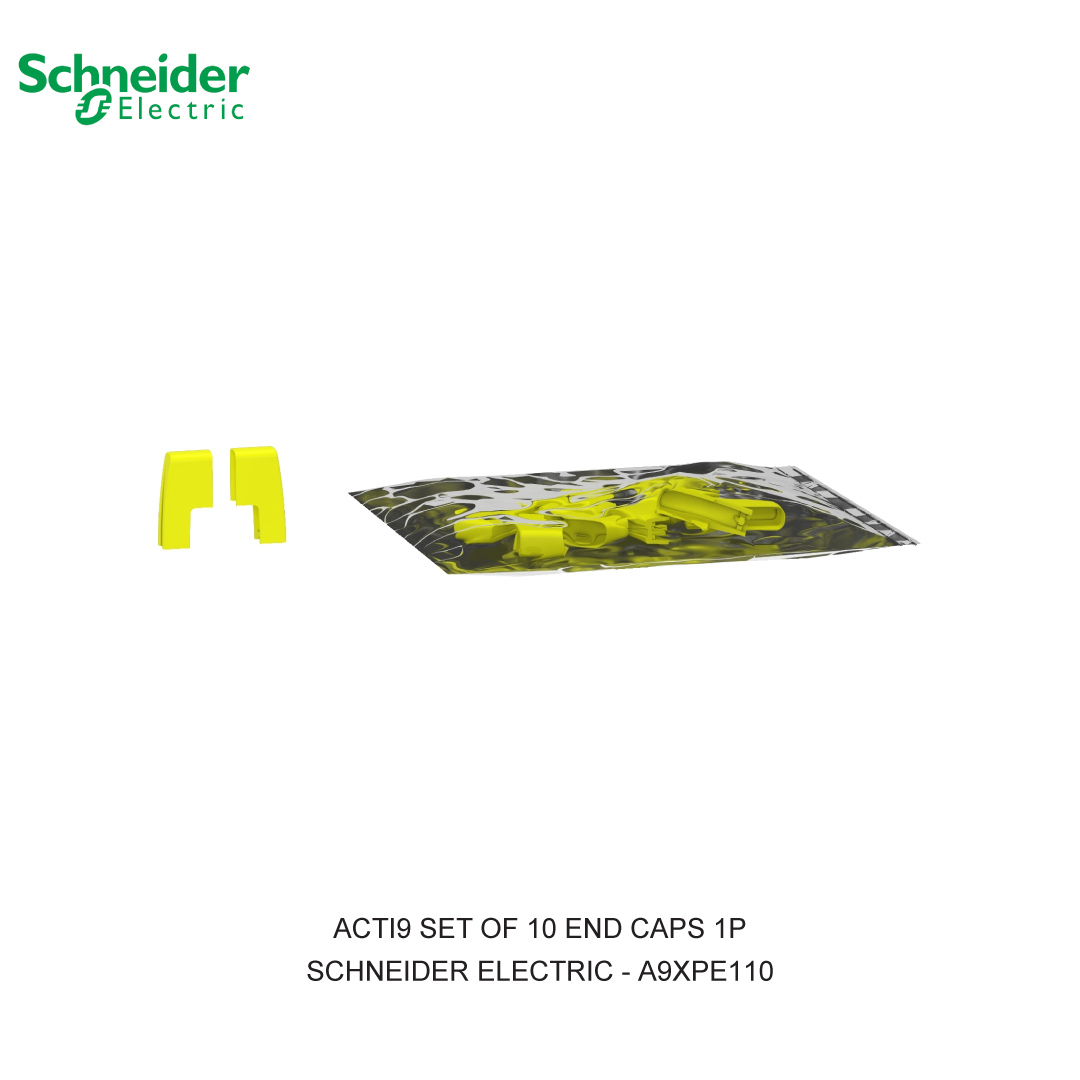 ACTI9 SET OF 10 END CAPS 1P