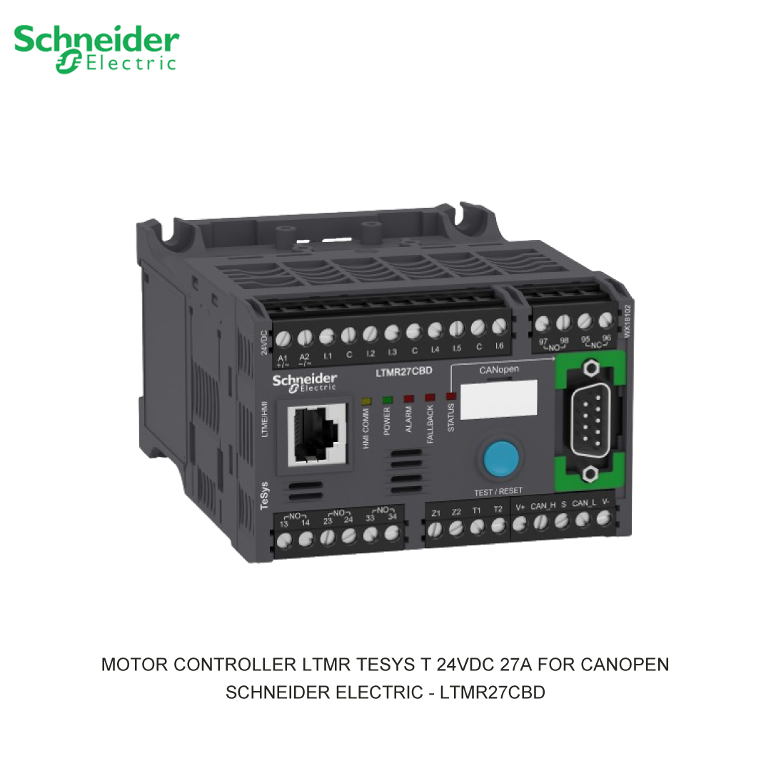 MOTOR CONTROLLER LTMR TESYS T 24VDC 27A FOR CANOPEN