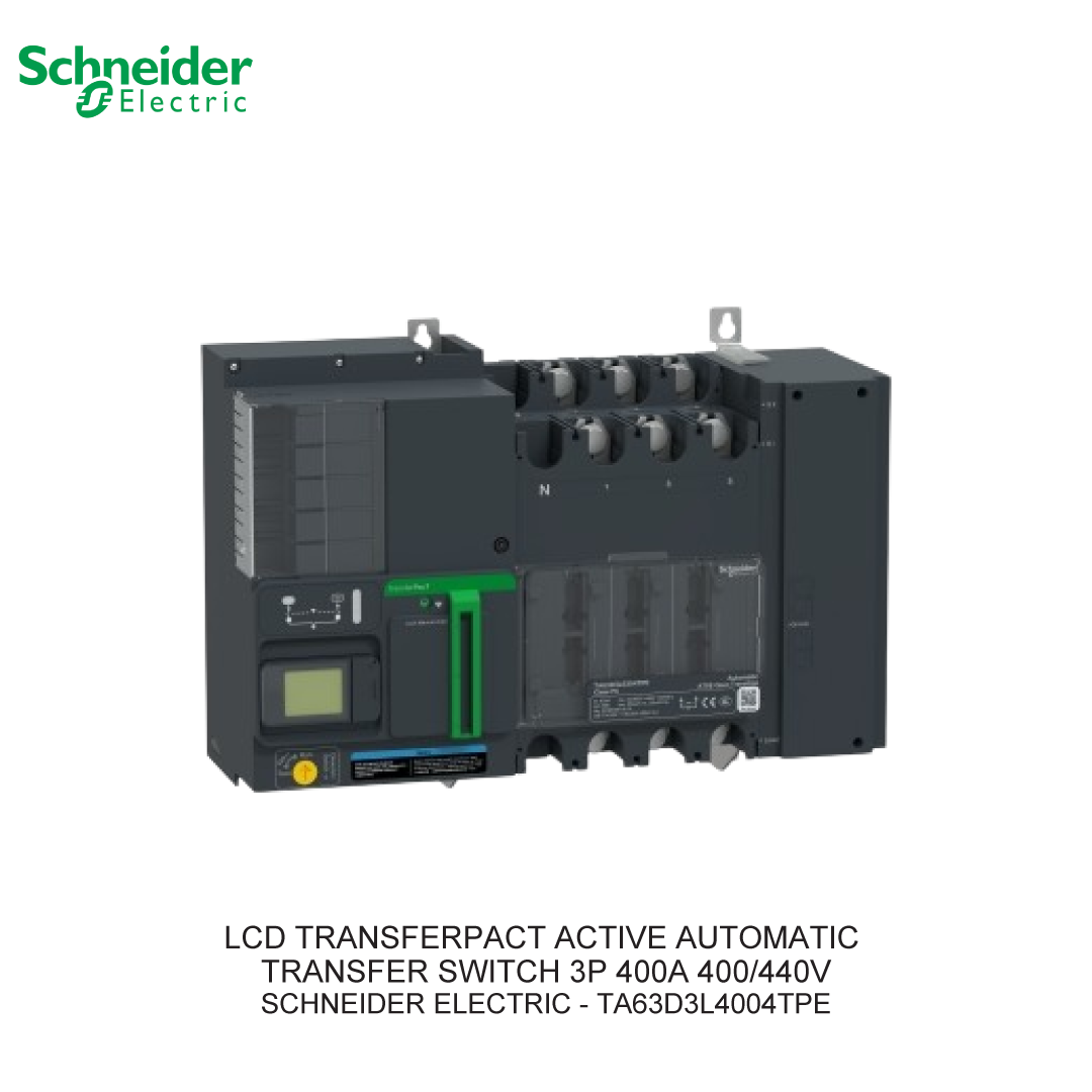 LCD TRANSFERPACT ACTIVE AUTOMATIC TRANSFER SWITCH 3P 400A 400/440V