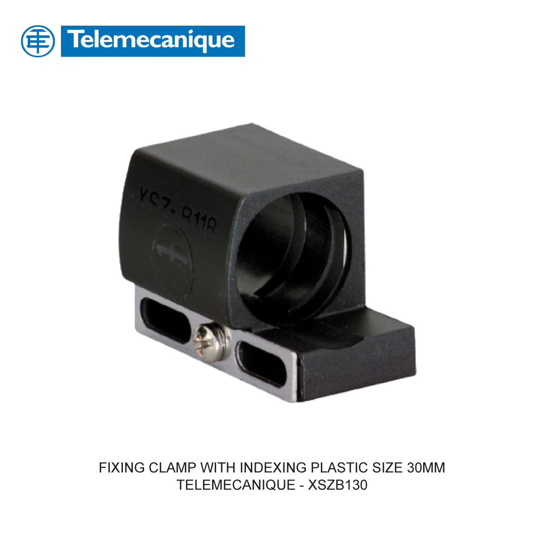 FIXING CLAMP WITH INDEXING PLASTIC SIZE 30MM