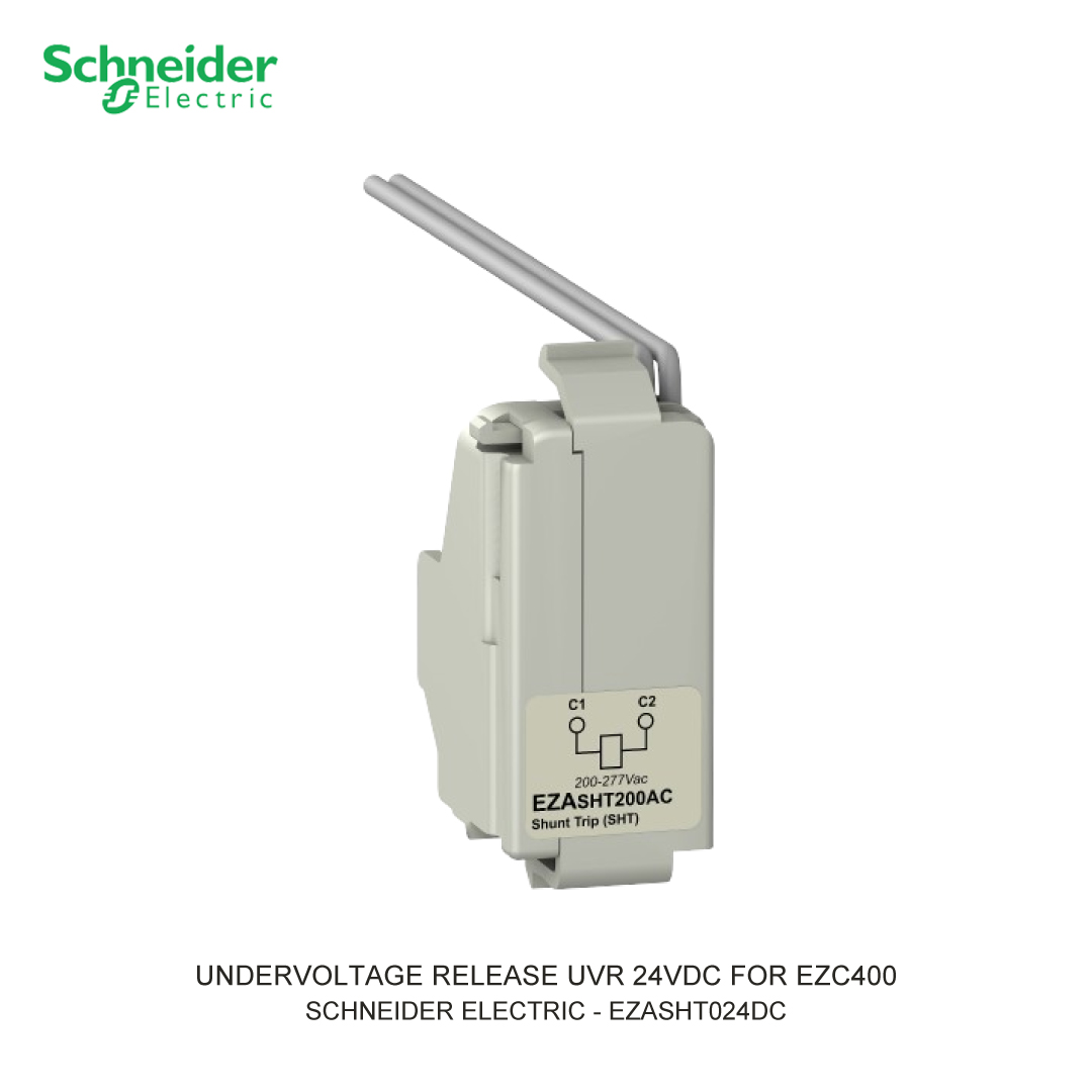 UNDERVOLTAGE RELEASE UVR 24VDC FOR EZC400