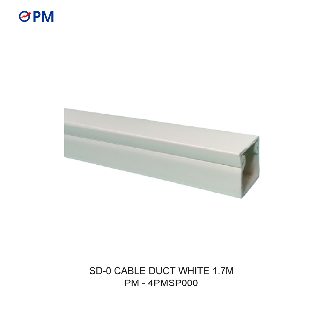 SD-0 CABLE DUCT WHITE 1.7M (Harga 1 Dus = 40 Batang)