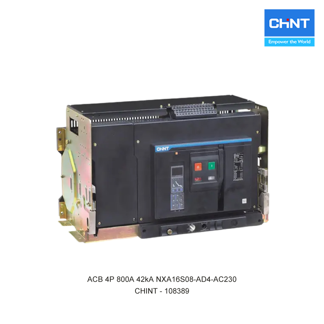 ACB 4P 800A 42kA NXA16S08-AD4-AC230 CHINT