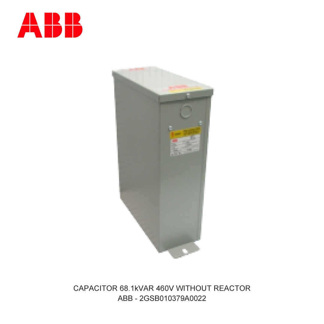 CAPACITOR 68.1kVAR 460V WITHOUT REACTOR ABB