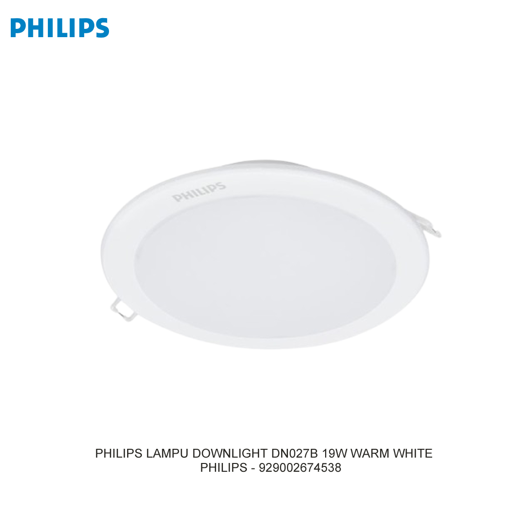 LED DOWNLIGHT DN027B 19W WARM WHITE