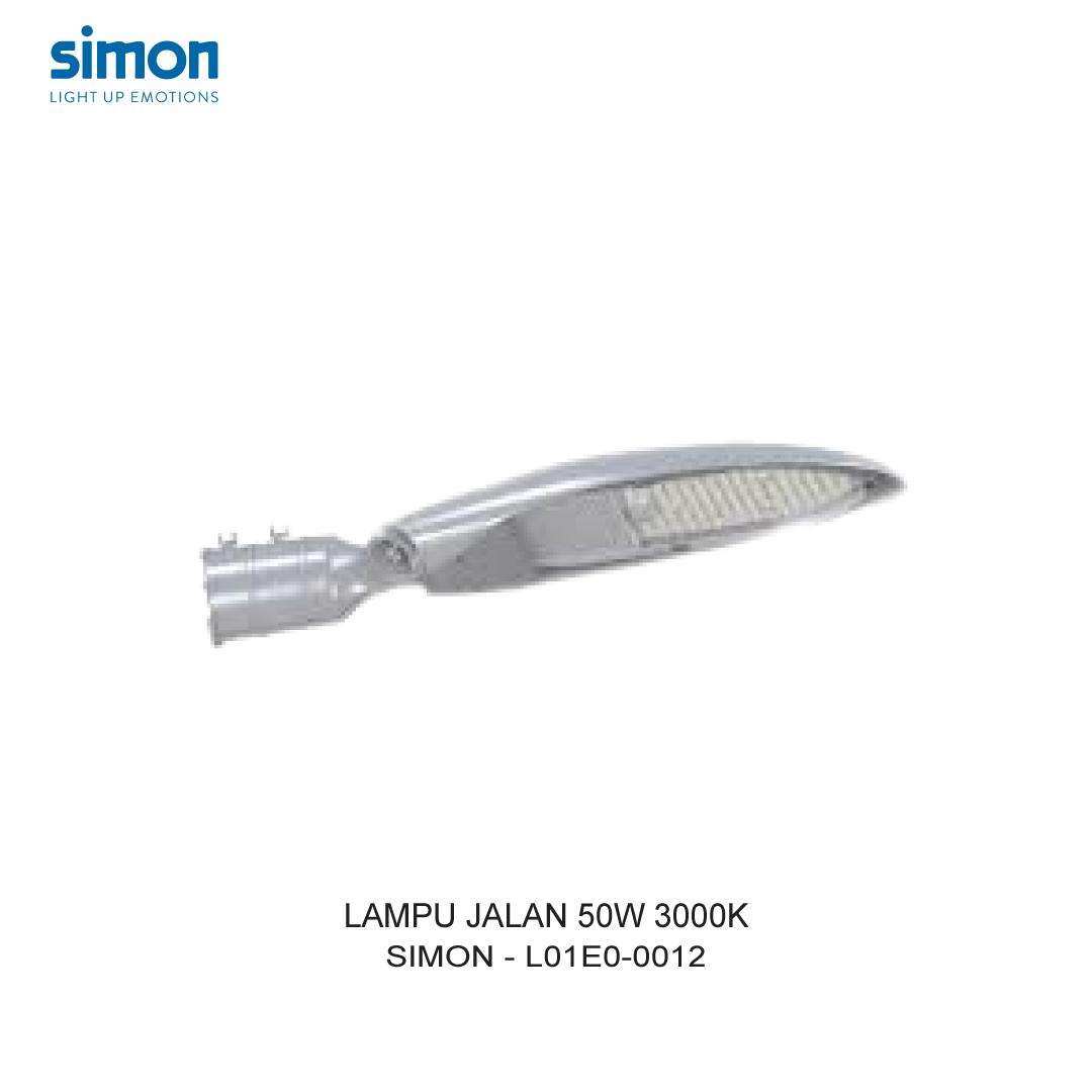 SIMON LAMPU JALAN 50W 3000K