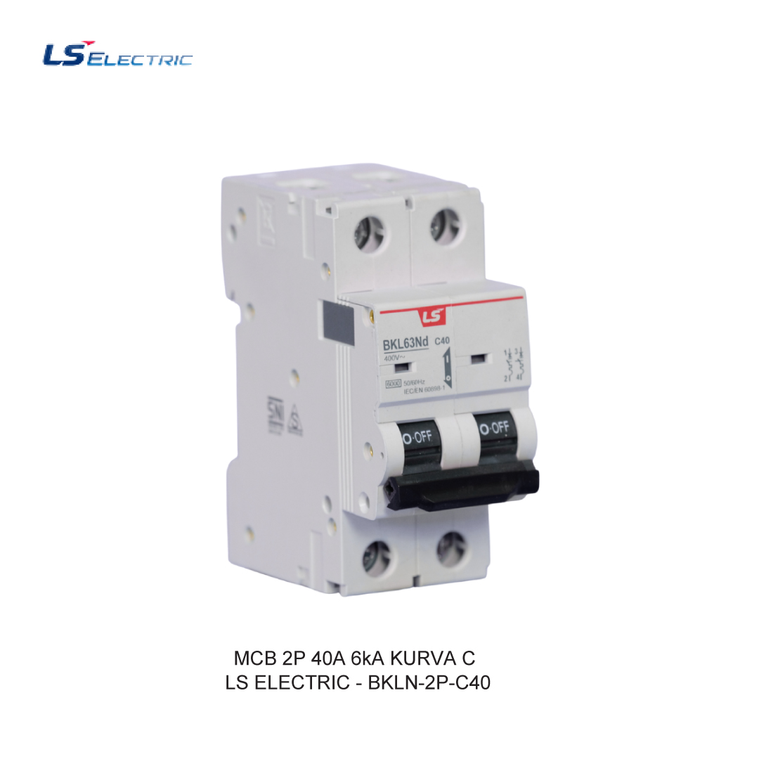 LS ELECTRIC MCB 2P 40A 6kA KURVA C
