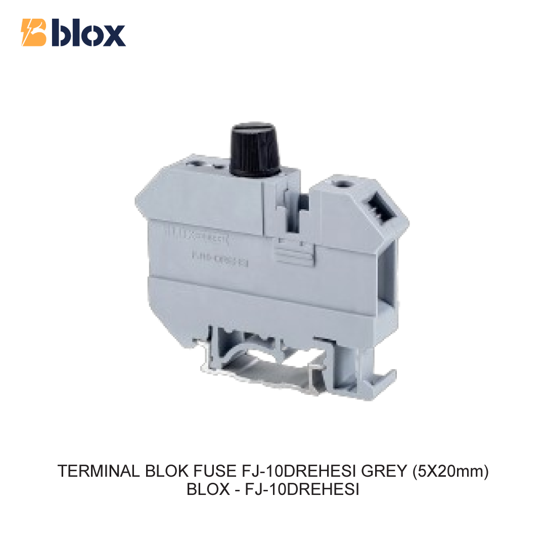 TERMINAL BLOK FUSE FJ-10DREHESI ABU-ABU (5X20mm)