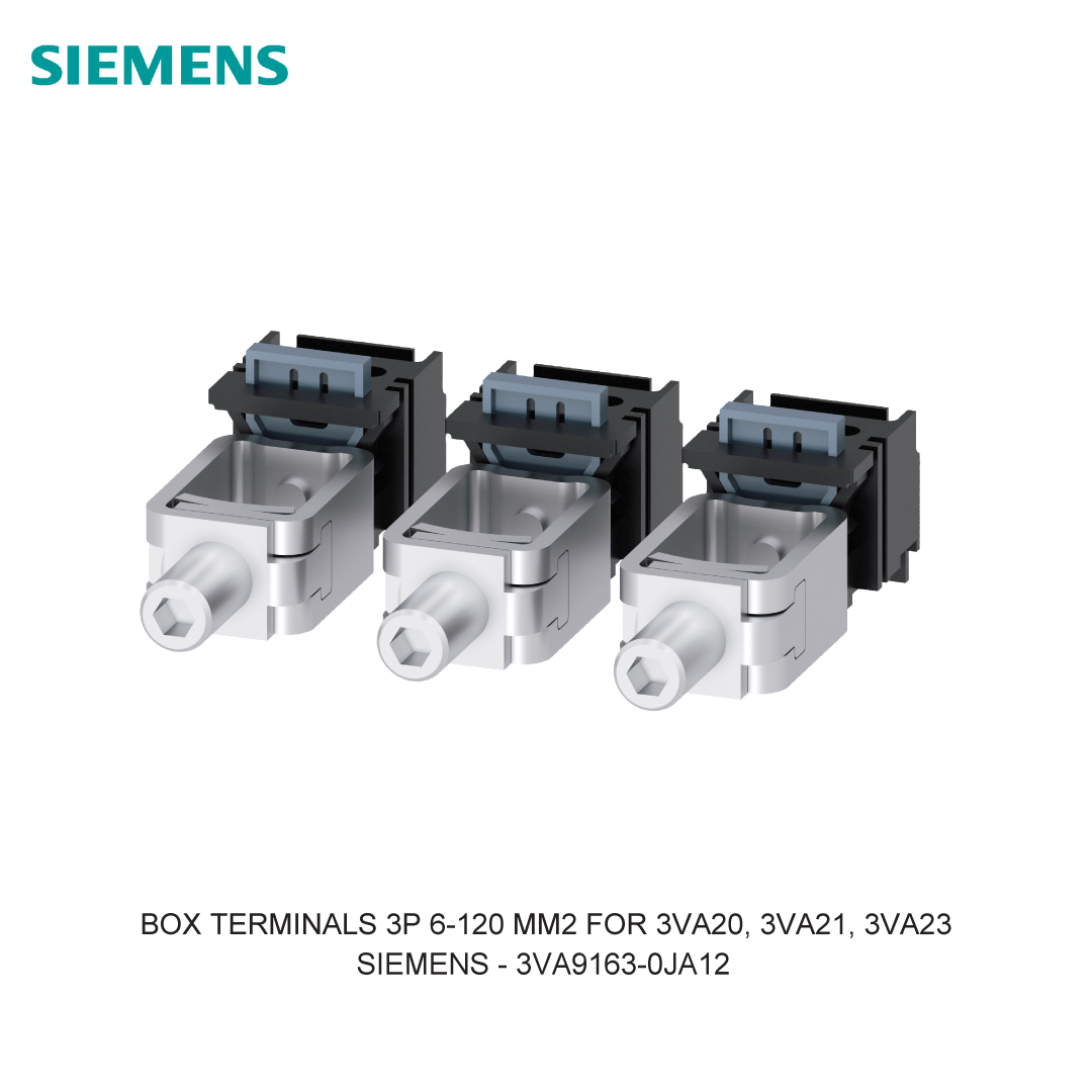 BOX TERMINALS 3P 6-120 MM2 FOR 3VA20, 3VA21, 3VA23