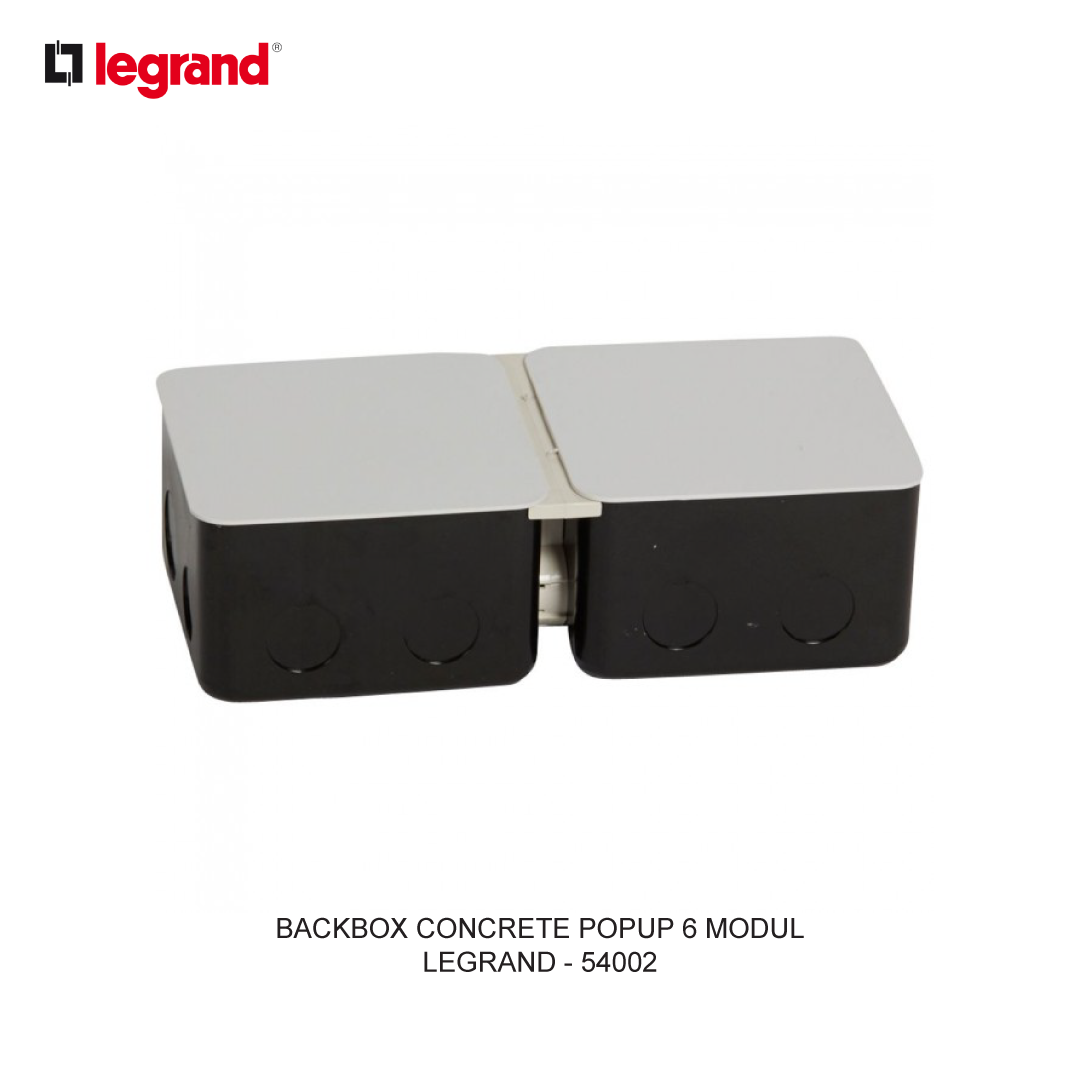 BACKBOX CONCRETE POPUP 6 MODUL