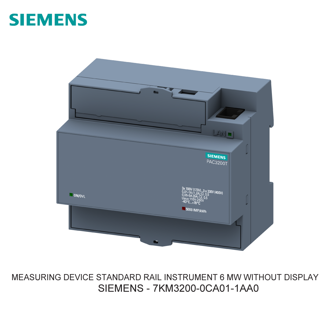 MEASURING DEVICE STANDARD RAIL INSTRUMENT 6 MW WITHOUT DISPLAY 90-276/110-275V AC/DC