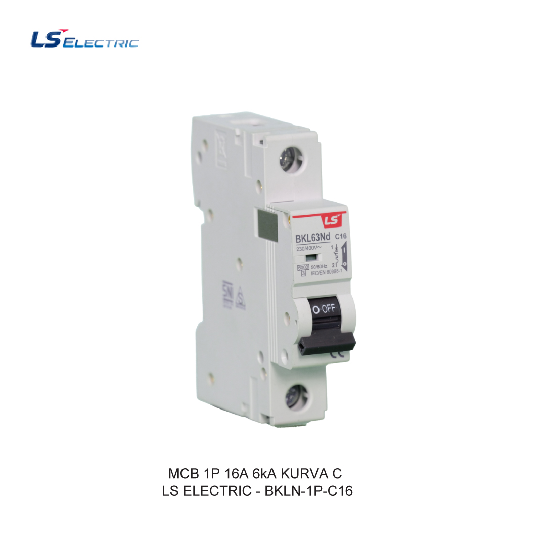 LS ELECTRIC MCB 1P 16A 6kA KURVA C