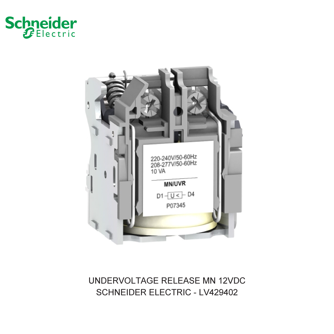 UNDERVOLTAGE RELEASE MN 12VDC