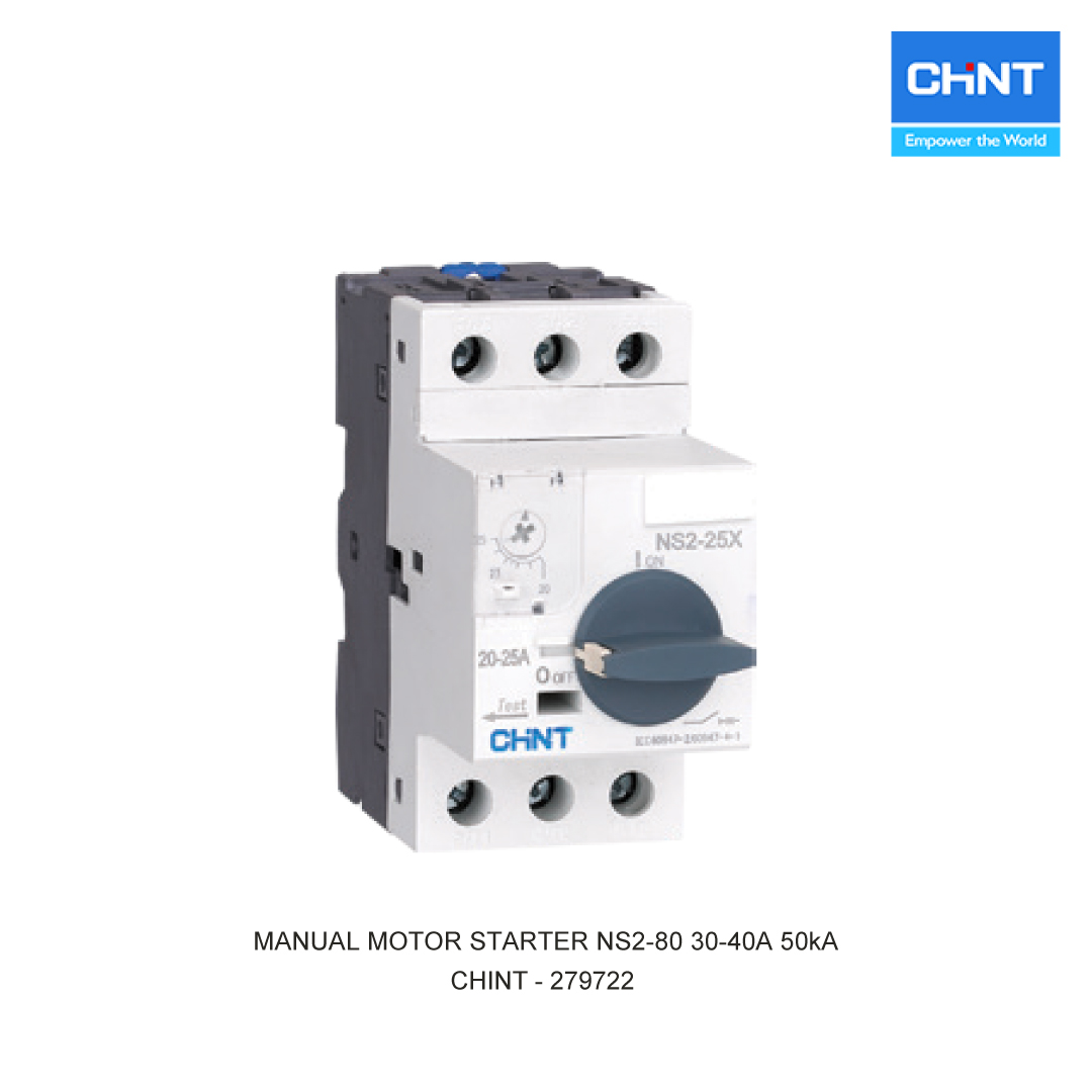 MANUAL MOTOR STARTER NS2-80 30-40A 50kA