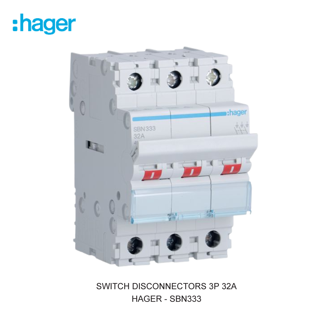 SWITCH DISCONNECTORS 3P 32A
