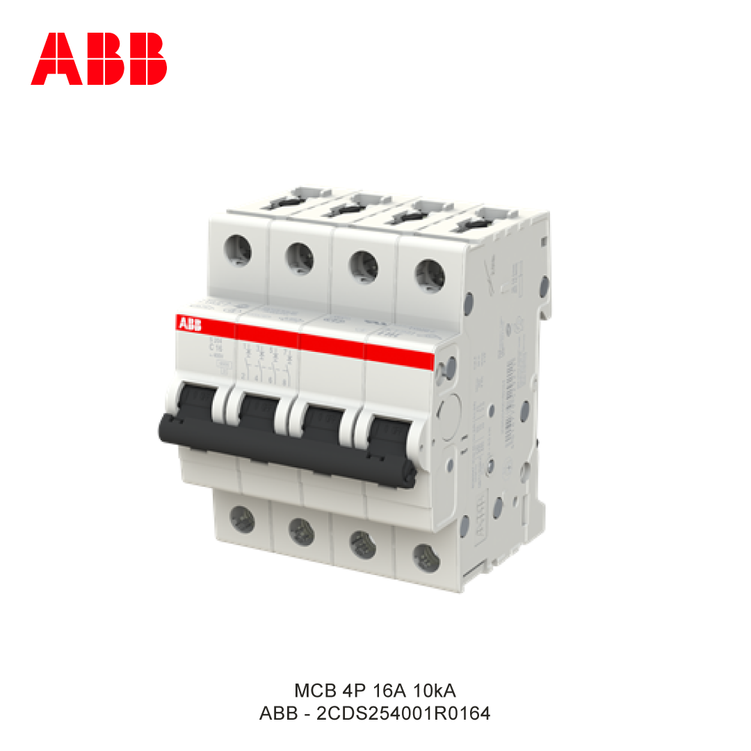 MCB 4P 16A 6kA/10kA CURVA C