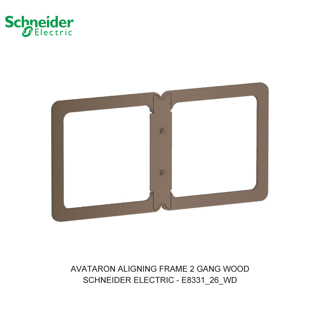 AVATARON ALIGNING FRAME 2 GANG WOOD