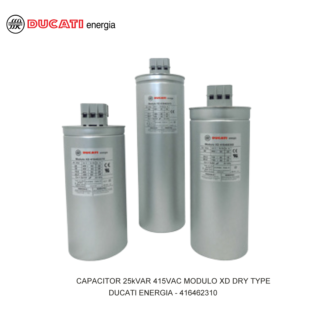CAPACITOR 25kVAR 415VAC MODULO XD DRY TYPE DUCATI ENERGIA