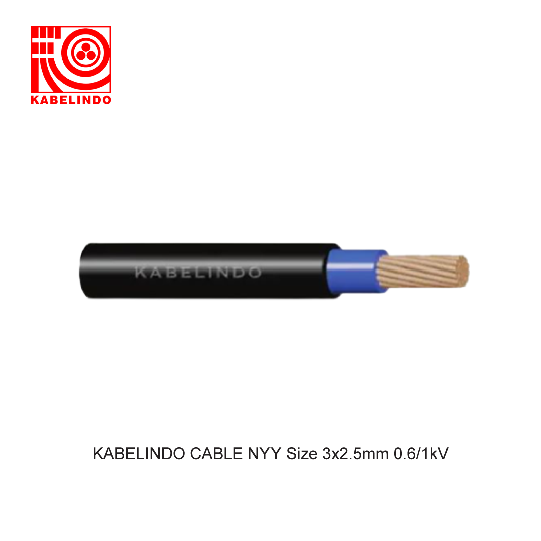 KABELINDO KABEL NYY Size 3x2.5mm 0.6/1kV