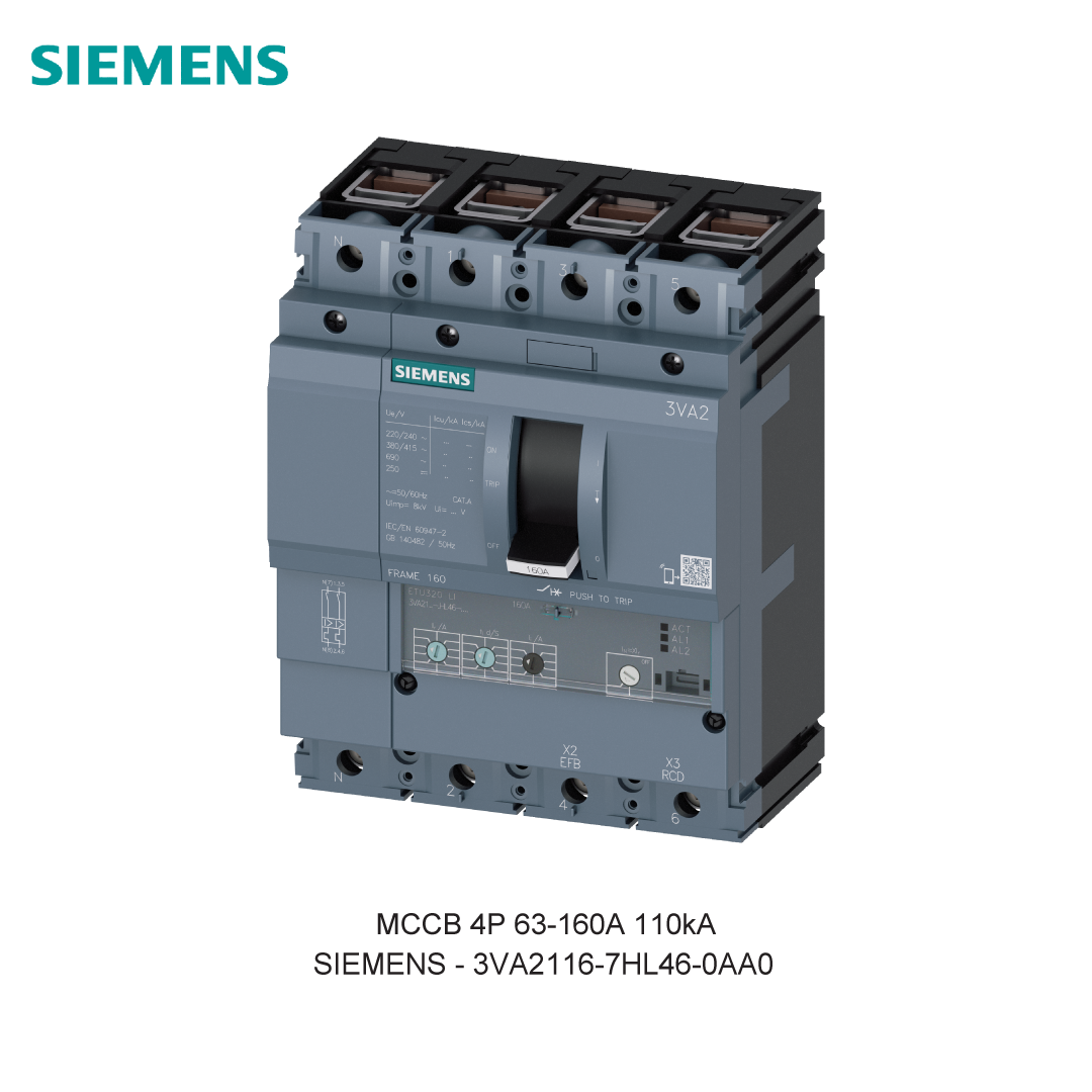 MCCB 4P 63-160A 110kA