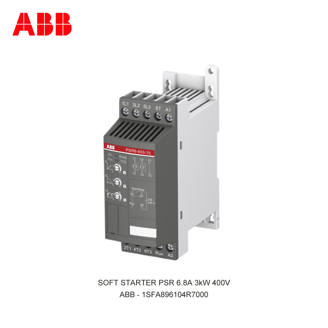 SOFT STARTER PSR 6.8A 3kW 400V