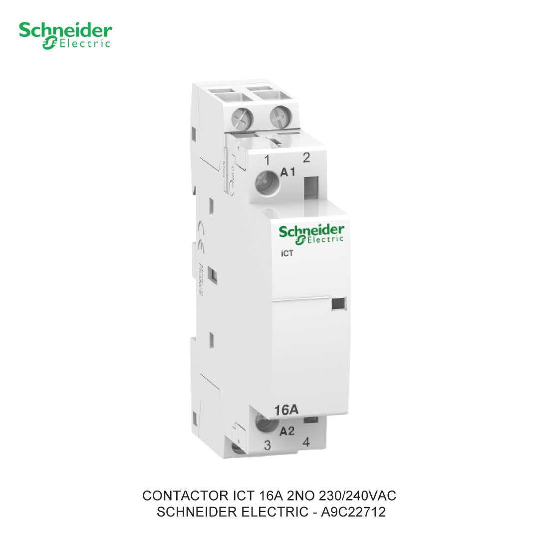 CONTACTOR ICT 16A 2NO 230/240VAC