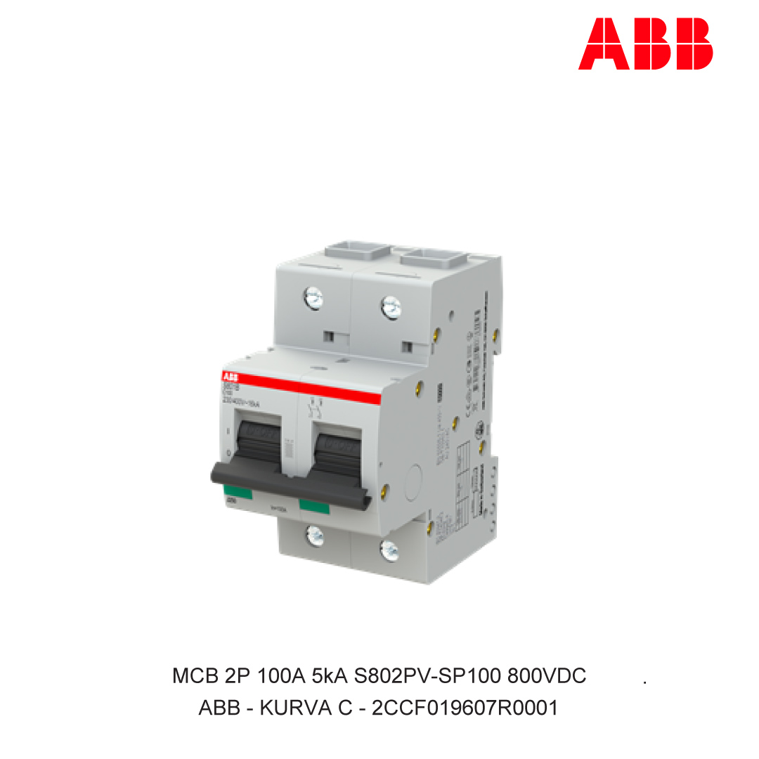 MCB 2P 100A 5kA