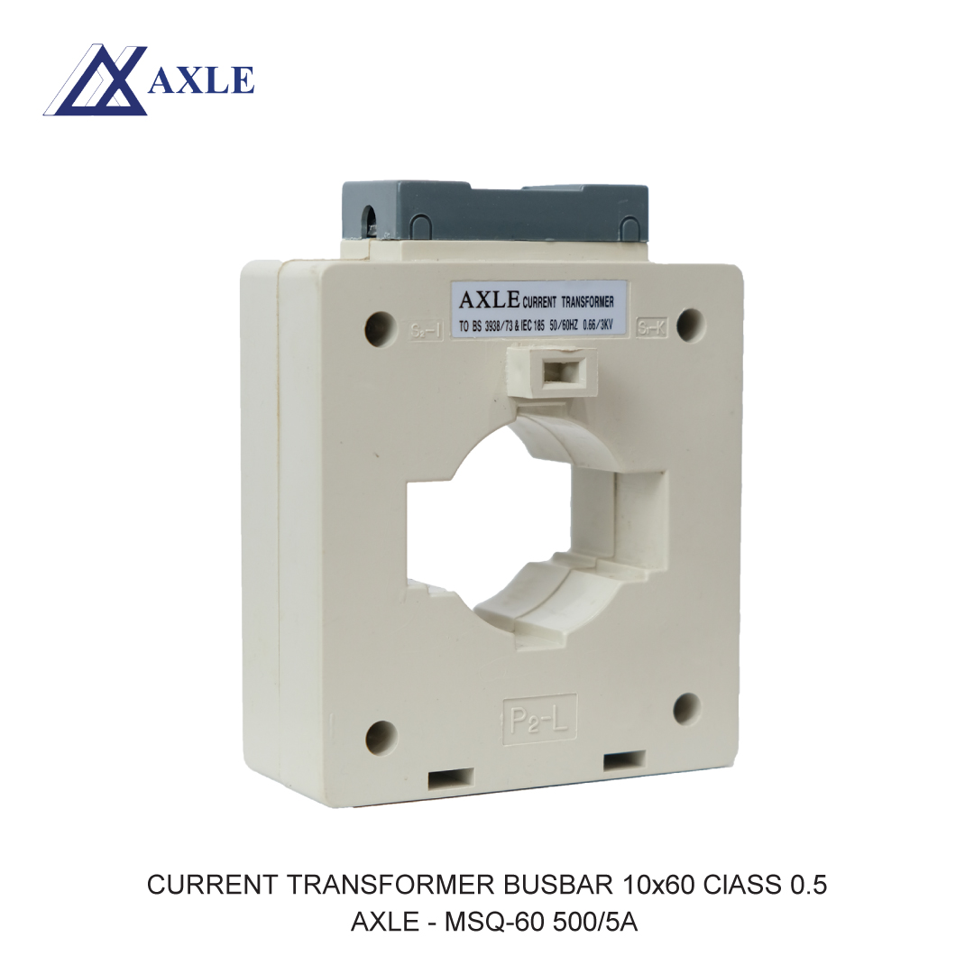 AXLE CURRENT TRANSFORMER BUSBAR 10X60 CLASS 0.5 = 10VA