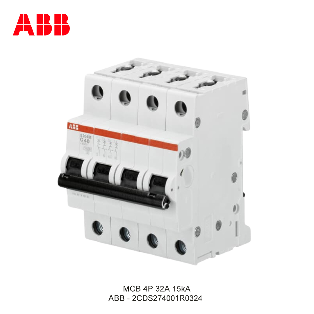 MCB 4P 32A 15kA CURVA D