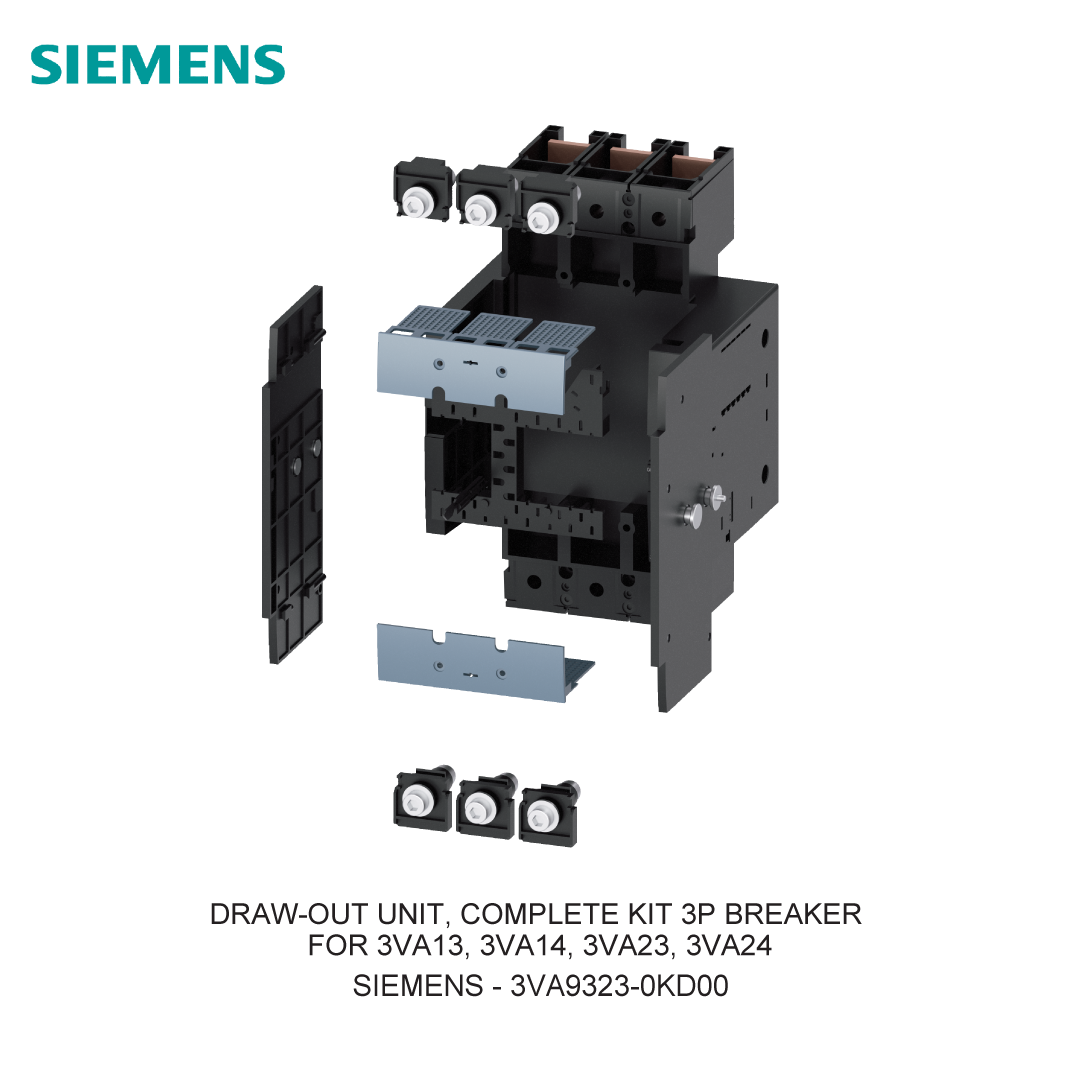 DRAW-OUT UNIT, COMPLETE KIT 3P BREAKER FOR 3VA13, 3VA14, 3VA23, 3VA24