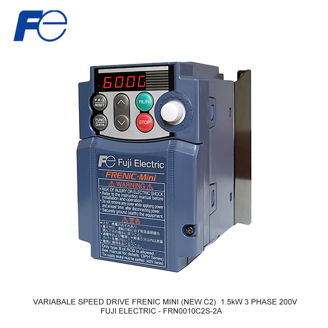 Variable Speed Drive FRENIC-Mini (New C2) 1.5kW 3 Phase 200V