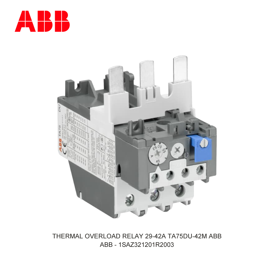 RELAY THERMAL BEBAN LEBIH 29-42A TA75DU-42M ABB