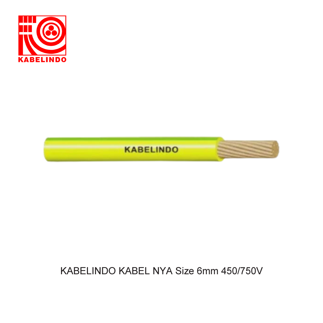 KABELINDO KABEL NYA Size 6mm 450/750V