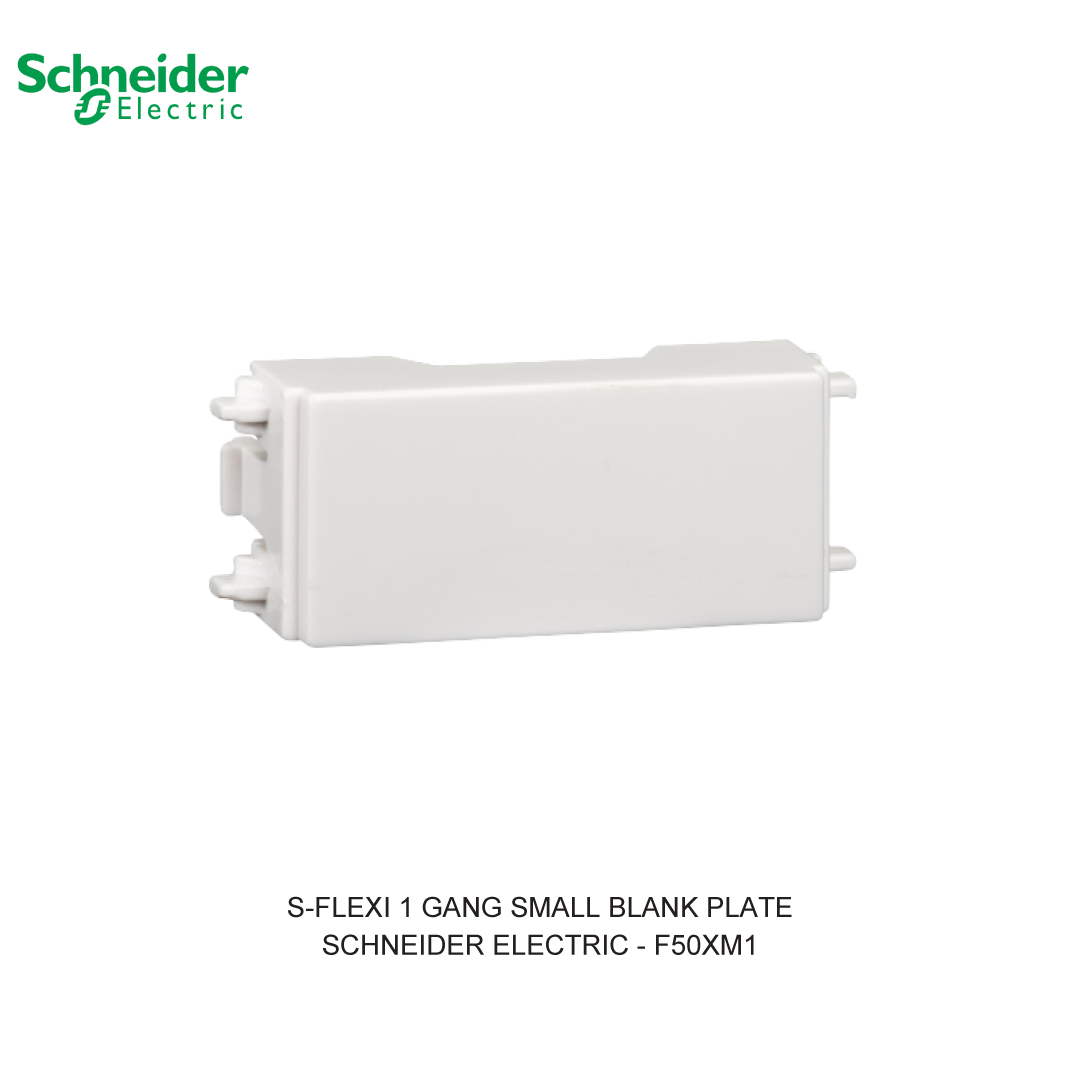 S-FLEXI 1 GANG SMALL BLANK PLATE