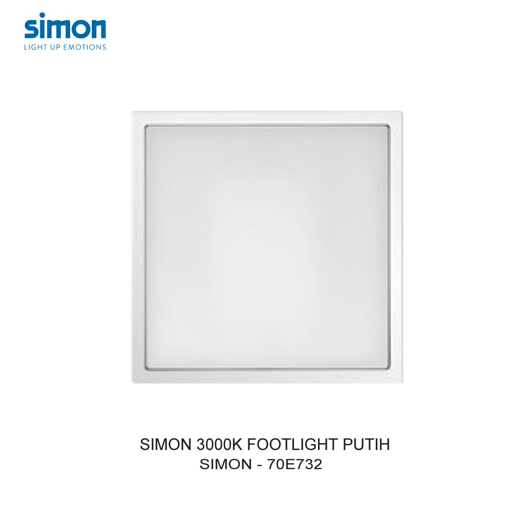 SIMON i7 3000K FOOTLIGHT MODULE WHITE