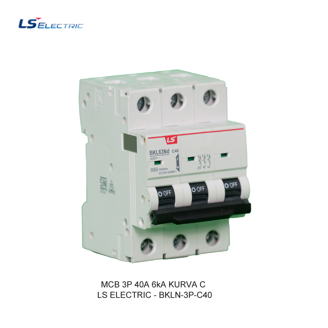 LS ELECTRIC MCB 3P 40A 6kA KURVA C