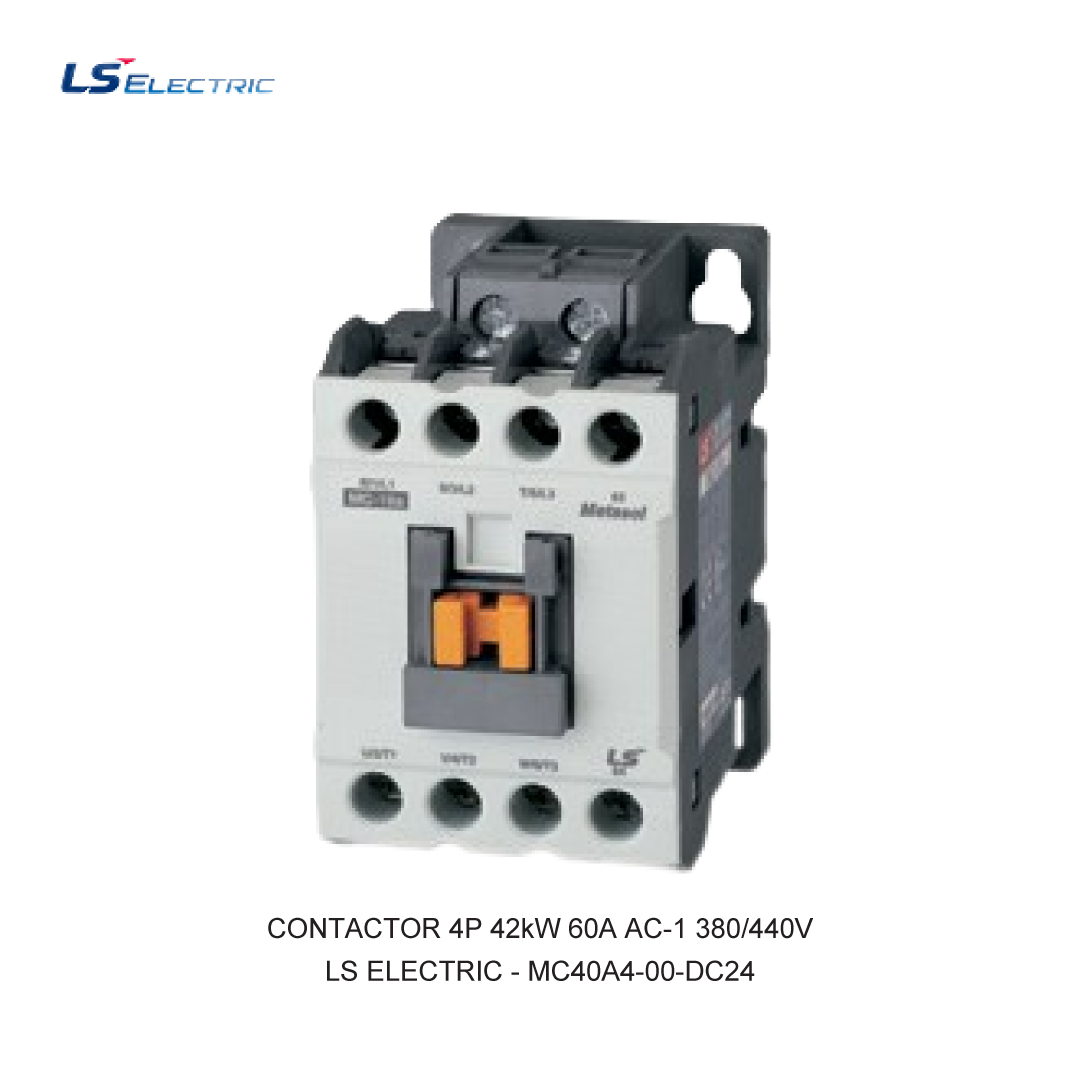 CONTACTOR 4P 42kW 60A AC-1 380/440V