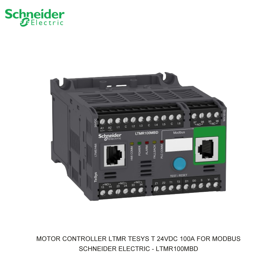 MOTOR CONTROLLER LTMR TESYS T 24VDC 100A FOR MODBUS
