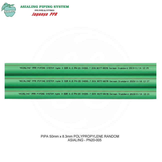 PIPA 50mm x 8.3mm POLYPROPYLENE RANDOM