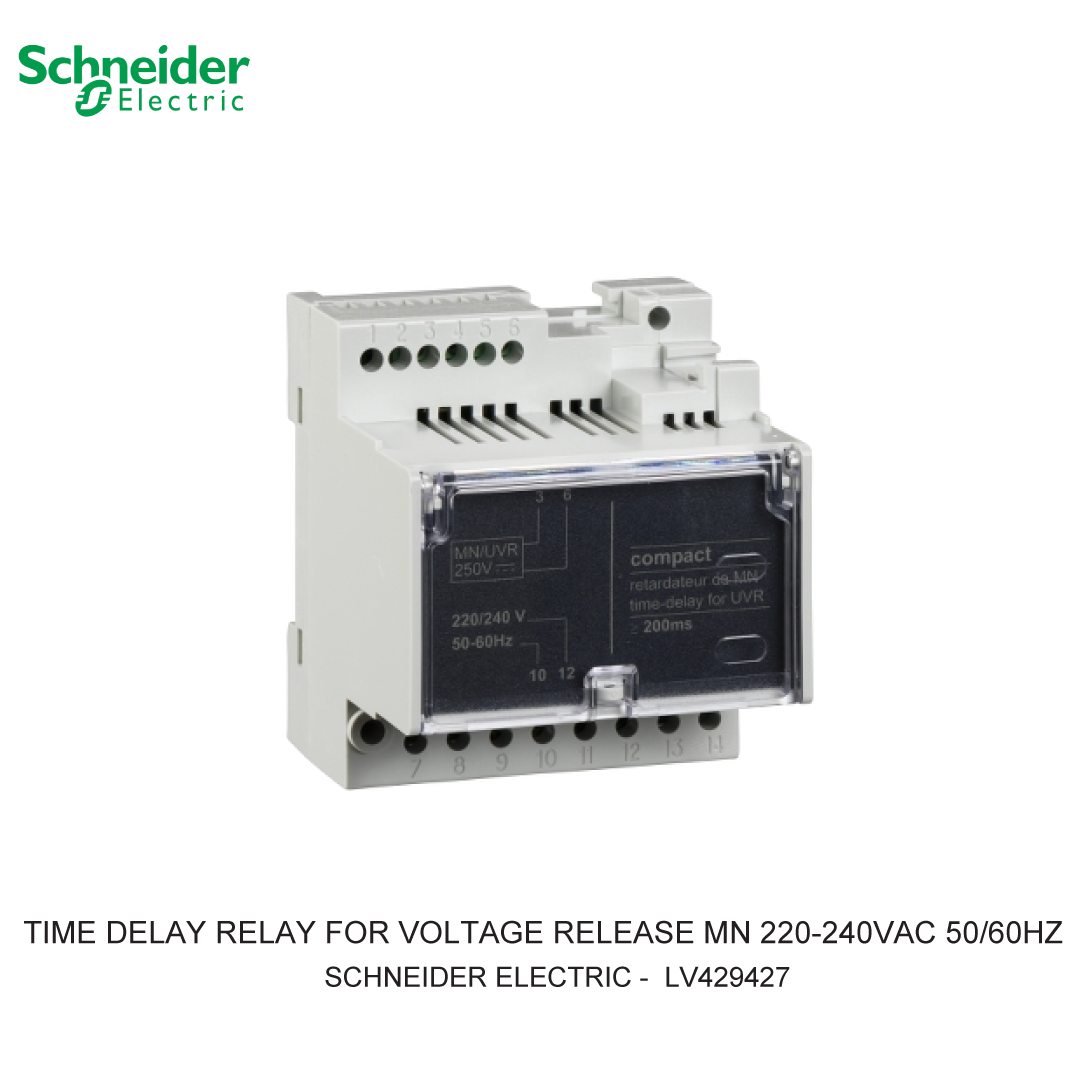 TIME DELAY RELAY FOR VOLTAGE RELEASE MN 220-240VAC 50/60HZ